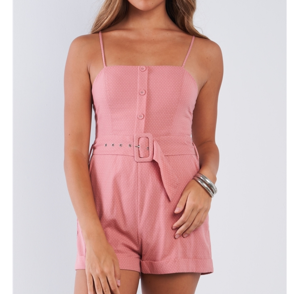 Pink romper